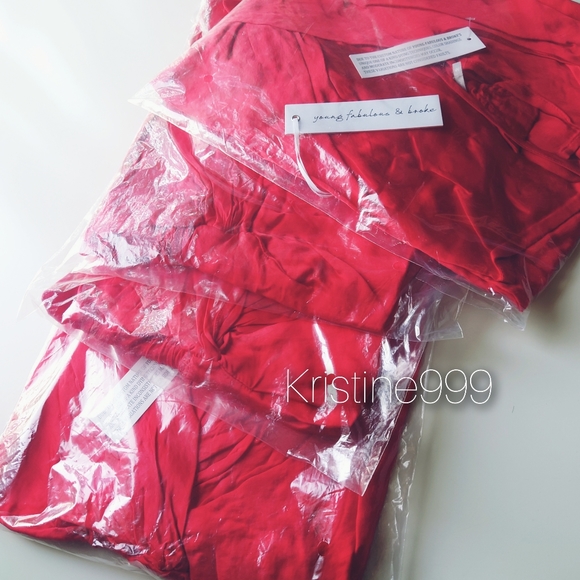 Young Fabulous and Broke Siren Slip Silky Dress in Rebel RED NEW XS S M L YFB - Picture 6 of 9